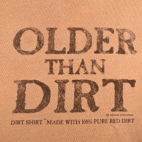 Vintage Dirt Shirt Adult LARGE Orange Older Than Sedona Arizona Clay 90s