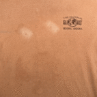 Vintage Dirt Shirt Adult LARGE Orange Older Than Sedona Arizona Clay 90s