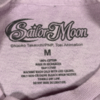 Sailor Moon Shirt Adult MEDIUM Purple Tie Dye Princess Serenity Anime Animation