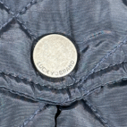 Lucky Brand Jacket Womens 2XL Blue Quilted Sherpa Zip Insulated Lining Pockets