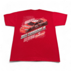 Vintage Dale Earnhardt Jr Shirt Adult LARGE Red Budweiser NASCAR Auto Racing Y2K