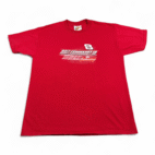 Vintage Dale Earnhardt Jr Shirt Adult LARGE Red Budweiser NASCAR Auto Racing Y2K