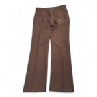 Vintage Levis Pants Mens 32x30 Brown 517 Bootcut Polyester Creased Cowboy Y2K
