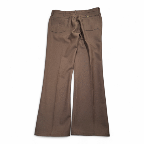Wrangler Wrancher Pants Mens 38x32 Brown Western Cowboy Dress Jeans Bootcut