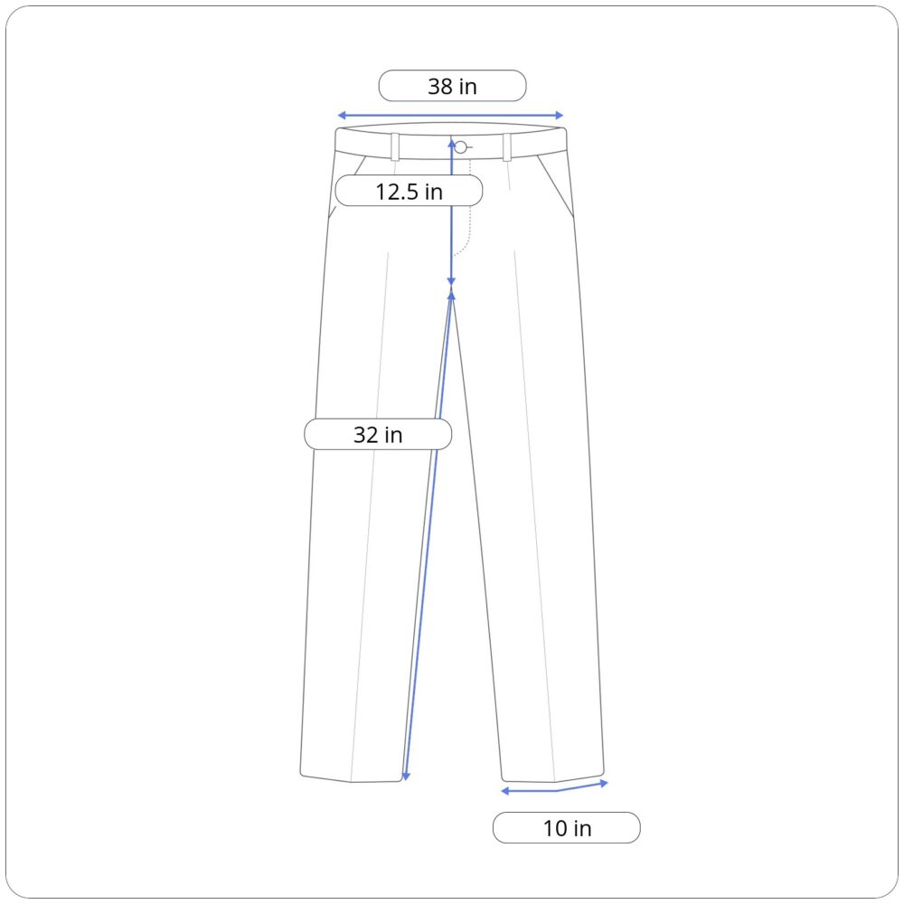 Wrangler Wrancher Pants Mens 38x32 Brown Western Cowboy Dress Jeans Bootcut