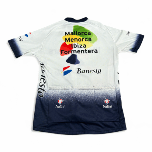 Vintage Nalini Cycling Jersey Adult EXTRA LARGE White Illes Balears Banesto Y2K