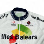 Vintage Nalini Cycling Jersey Adult EXTRA LARGE White Illes Balears Banesto Y2K