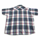 Vintage Wrangler Western Shirt Adult 2XL Black White Green Purple Plaid 90s
