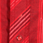 Wrangler Western Shirt Adult MEDIUM Red Metallic Striped Pearl Snap Cowboy Rodeo