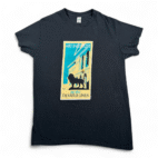 Art Institute Chicago Shirt Adult SMALL Black Museum School Elevated Lines Lion