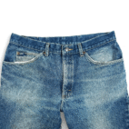 Vintage Lee Jeans Mens 34x29 Blue Dark Wash Relaxed Fit Straight Denim Fade 90s