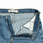 Levis 505 Jeans Mens 36x32 Blue Regular Fit Straight Leg Light Wash Denim Y2K
