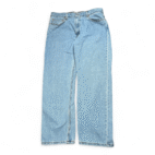 Levis 505 Jeans Mens 36x29 Blue Regular Fit Straight Leg Light Wash Denim Y2K