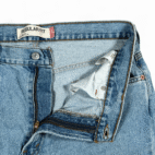 Levis 505 Jeans Mens 36x29 Blue Regular Fit Straight Leg Light Wash Denim Y2K