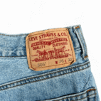 Levis 505 Jeans Mens 36x29 Blue Regular Fit Straight Leg Light Wash Denim Y2K