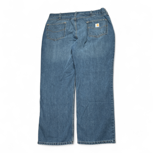 Carhartt Jeans Mens 30x30 Blue Denim Dark Wash Relaxed Fit Workwear 100135