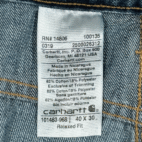 Carhartt Jeans Mens 30x30 Blue Denim Dark Wash Relaxed Fit Workwear 100135