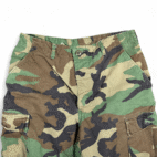 Vintage US Military Pants Mens 31x31 Brown Camouflage Woodland Cargo BDU 80s