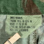 Vintage US Military Pants Mens 31x31 Brown Camouflage Woodland Cargo BDU 80s