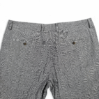 Bonobos Pants Mens 36x29 Gray Linen Glen Plaid Houndstooth Straight Slacks