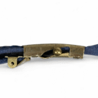 Vintage Levis Belt Mens 30 Blue Canvas Slide 1980 Olympic Games USA 80s