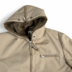 Vintage London Fog Jacket Adult LARGE Brown Parka Rancher Western Sherpa USA 60s