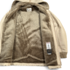 Vintage London Fog Jacket Adult LARGE Brown Parka Rancher Western Sherpa USA 60s