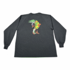 Vintage Hook Stone Winery Sweatshirt Adult MEDIUM Black Fish Raglan 90s