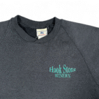 Vintage Hook Stone Winery Sweatshirt Adult MEDIUM Black Fish Raglan 90s