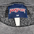 Vintage Grizzlies Sweater Adult MEDIUM Gray JanSport Sweatshirt Stitched 90s