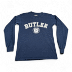 Vintage Butler University Shirt Adult SMALL Blue Bulldog Steve Barrys Sports Y2K
