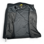 Mountain Hardwear Vest Adult MEDIUM Blue Black Fleece Embroidered ZIp Up Outdoor