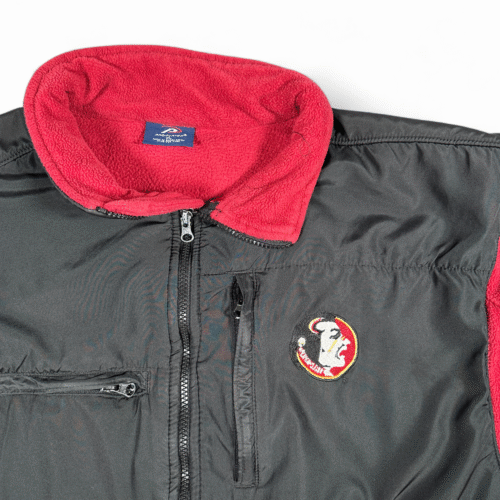 Vintage Florida State Seminoles Jacket Adult LARGE Red Black ProPlayer 90s
