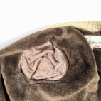 Vintage Casualcraft Jacket Adult EXTRA LARGE Brown Bomber John Weitz Canvas 60s