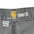 Carhartt Pants Mens 30x30 Gray Relaxed Fit Stretch Workwear Utility Outdoor