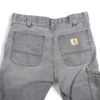Carhartt Pants Mens 30x30 Gray Relaxed Fit Stretch Workwear Utility Outdoor