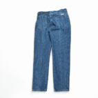 Vintage Steel Jeans Mens 30x28 Blue Denim Striped Engineer Railroad USA 80s