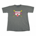 Vintage Indianapolis Indians Shirt Adult MEDIUM Gray Baseball JanSport USA 90s