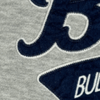 Butler University Sweater Adult MEDIUM Gray Bulldogs Blue 84 Sweatshirt Stitched