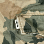 Levis Pants Mens 36x32 Brown Green Camouflage Woodland Camo Military Army Cotton