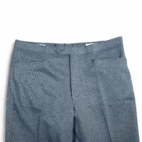 Vintage Sansabelt Pants Mens 38x28 Blue Jaymar Ruby Dress Slacks Flared USA 70s