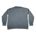Vintage LL Bean Sweater Adult EXTRA LARGE Gray Cashmere Pullover Quarter Zip Y2K