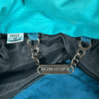 Vintage Members Only Jacket Adult LARGE Green Bomber Down Puffer Race Series 80s