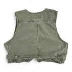 Vintage Woolrich Vest Womens MEDIUM Green Hunting Fishing Military Outdoor Y2K