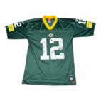 Aaron Rodgers Green Bay Packers Jersey Adult LARGE Green Reebok NFL Players Y2K