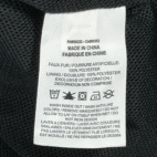 Nike Jacket Womens SMALL Black White Double Swoosh Fleece Sherpa Oversized Boxy