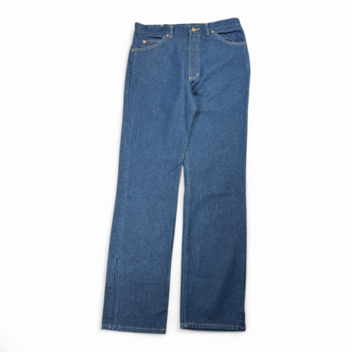 Vintage Lee Riders Jeans Mens 34x34 Dark Wash Straight Regular USA Made 80s