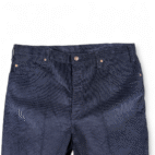 Vintage JC Penney Pants Mens 37x33 Blue Corduroy Plain Pockets Bootcut Tags 80s