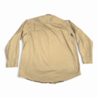 Vintage National Geographic Shirt Adult LARGE Brown Safari Travel Collection Y2K