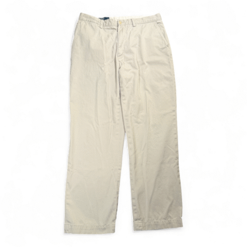Vintage Polo Ralph Lauren Pants Mens 35x30 Brown Khaki Tan Prospect Preppy 90s
